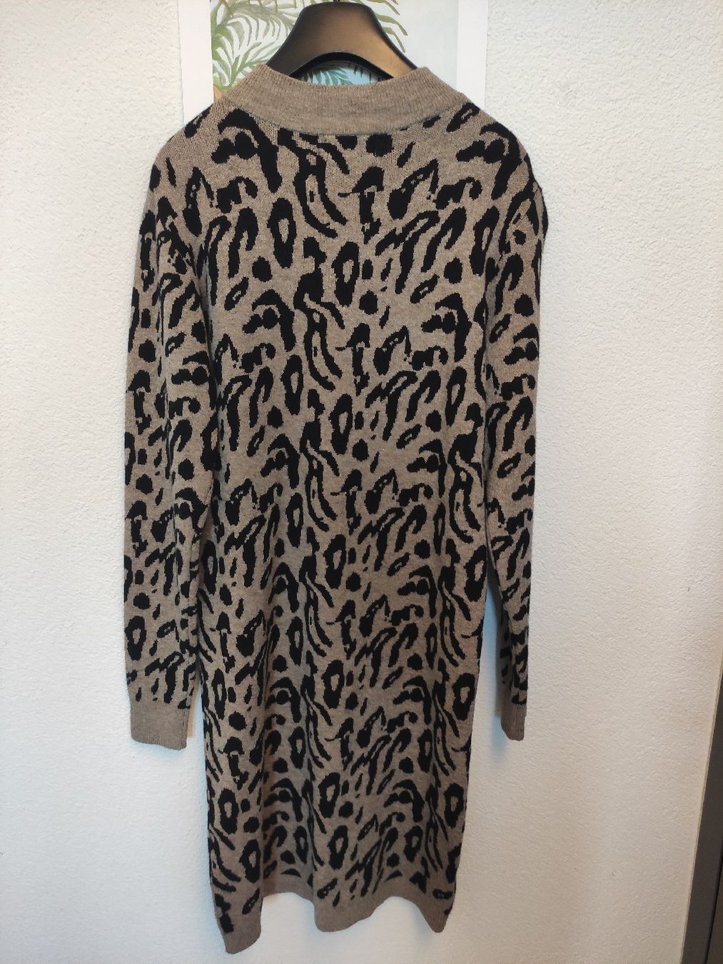 Vestiti: Strickkleid beige schwarz Leopardenmuster Gr. S Object – Nuovo (secondo la descrizione) da Schliern b. Köniz venduto da Pecannut 7