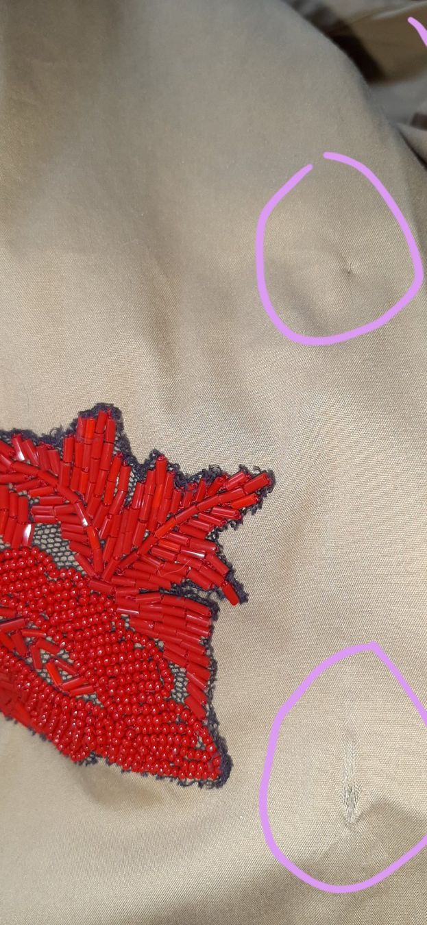 Prada Vestiti: PRADA Hemdkleid, Grösse it 44, beige, Baumwolle – Difettoso da Uster venduto da kgw78 9