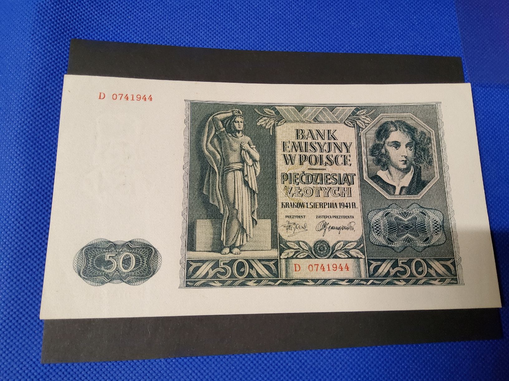 Banconote: Banknote Polen 1941 – Nuovo e nell'imballaggio originale da Herisau venduto da Nluanalucas