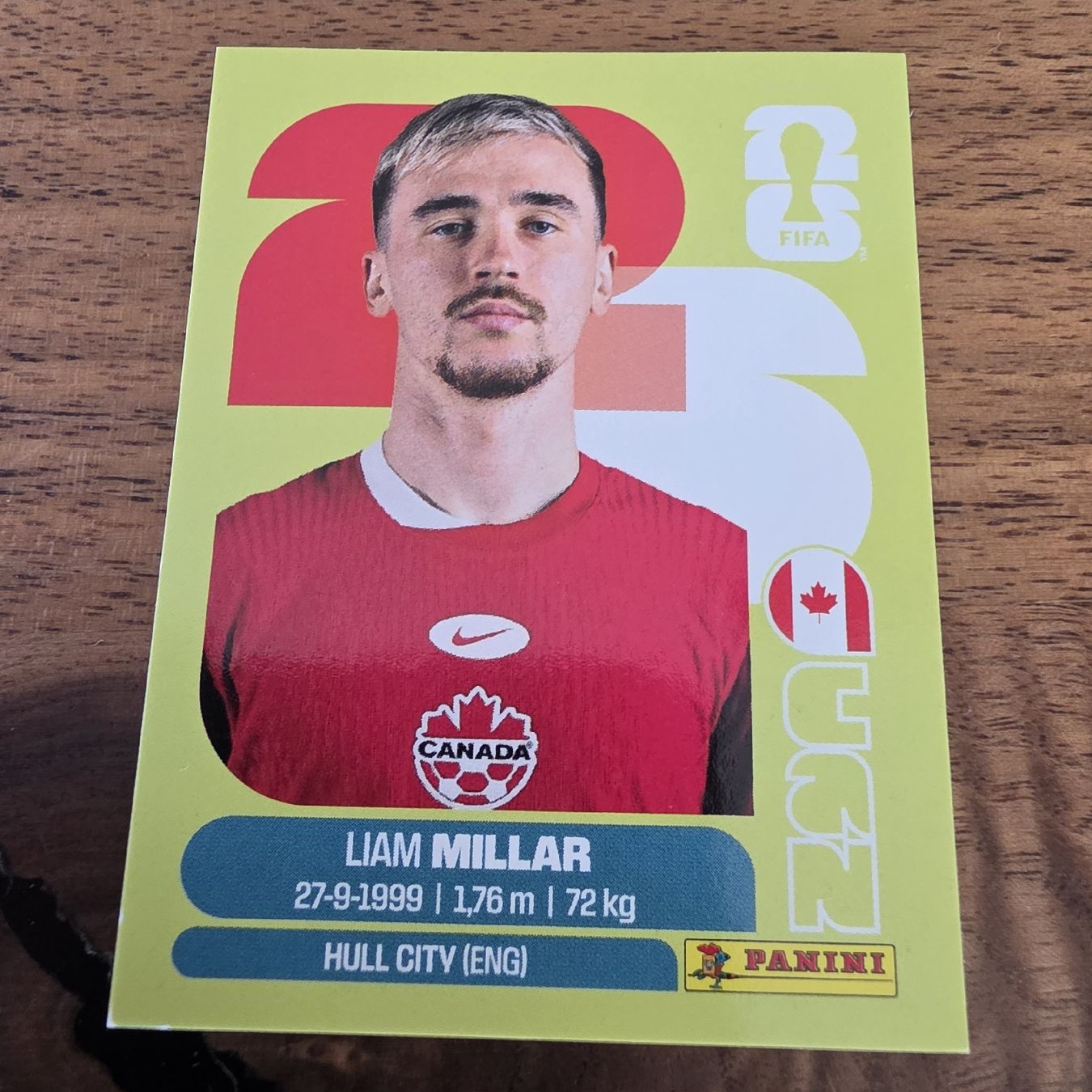 Panini Cartes à collectionner: Panini CAN 18 Liam Millar – Neuf avec emballage d'origine à Buchs AG par LogoParts