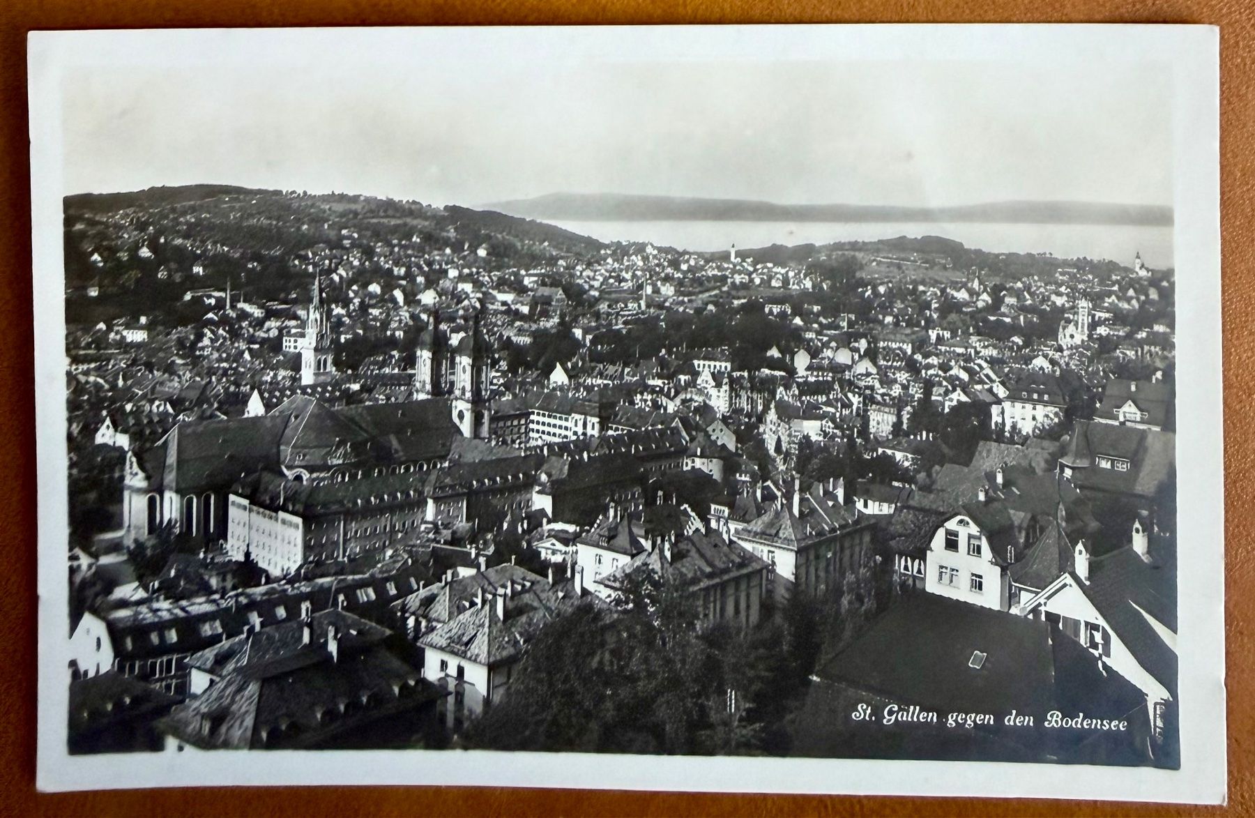 Cartoline postali: St. Gallen - Vue sur Bodensee - AK – Usato da Lutry venduto da Ediego