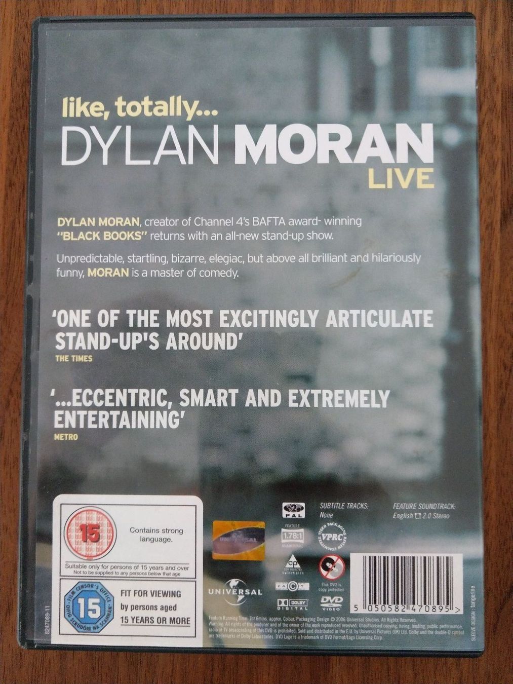 Tous les DVDs: DVD - Dylan Moran Live – D'occasion à Rheinfelden par FilmAuktion 1