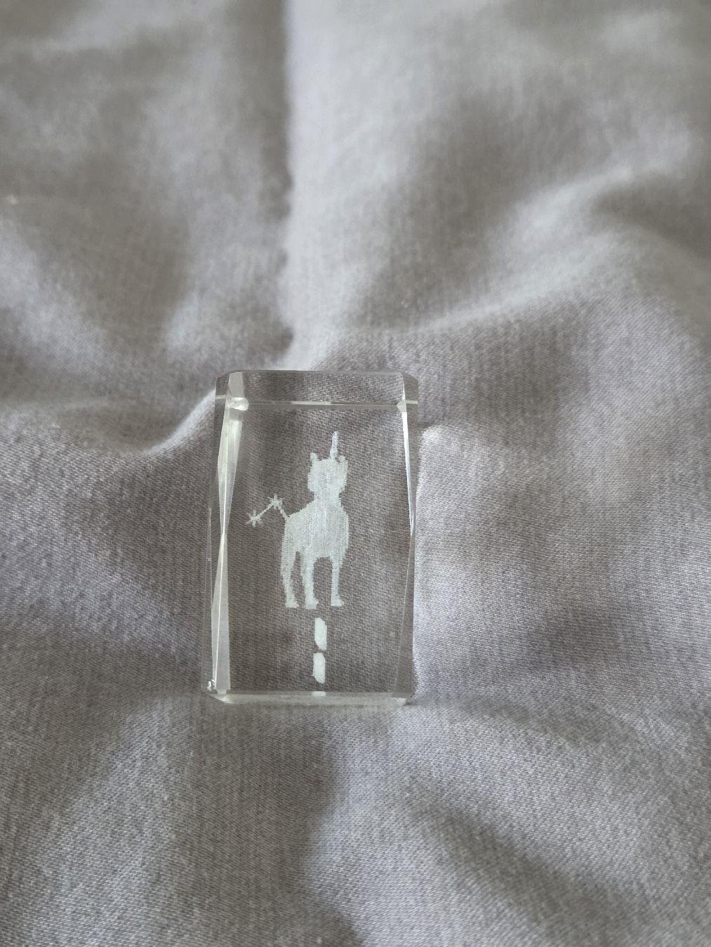 Tiragraffi: Glas Kristall, 3D Gravur "WIDDER" – Nuovo (secondo la descrizione) da Rickenbach-Sulz venduto da Bacardibabe 2