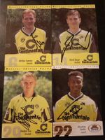 BVB - handsignierte Autogrammkarten Set