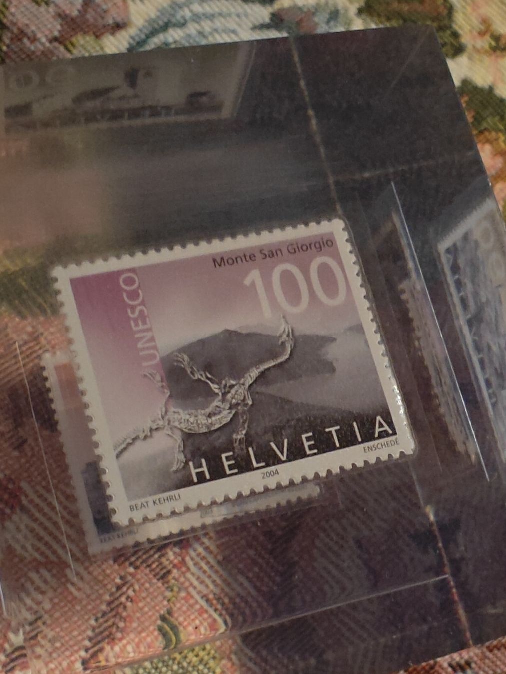 Alle Briefmarken: Würfel mit Helvetia Briefmarken – Gebraucht aus Malans GR von mesmen 5