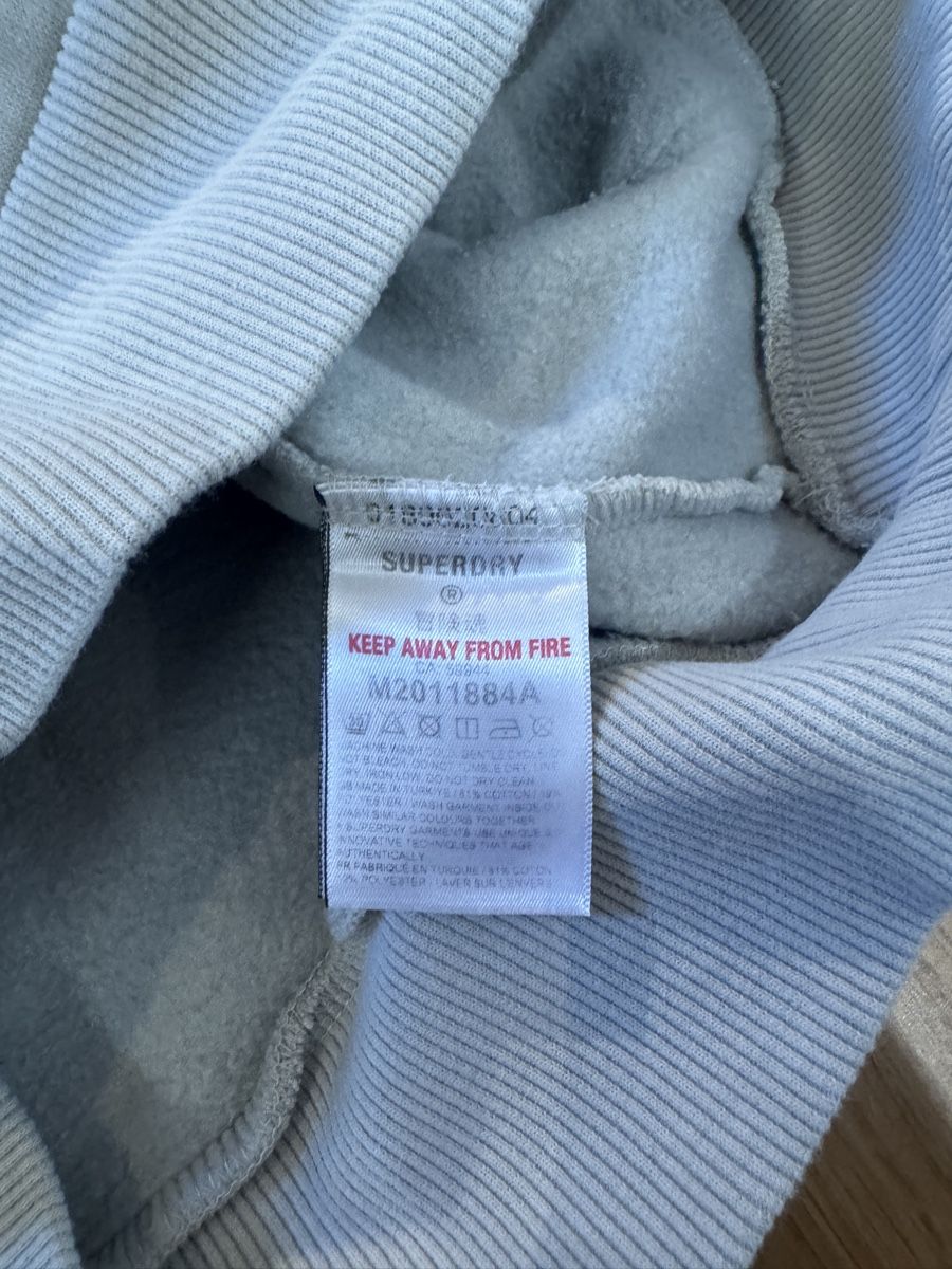 Superdry Maglioni & Felpe: Superdry Hoodie hellgrau Grösse M – Nuovo (secondo la descrizione) da Clarens venduto da Ian_calvin 4