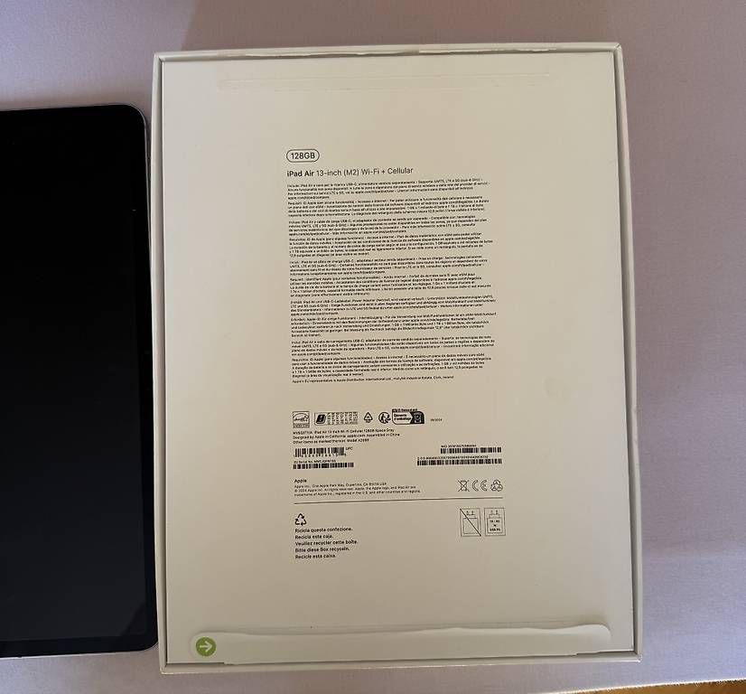 Tablet PC: iPad Air 13 128GB – Usato da Lausanne venduto da lol_fg6r 2