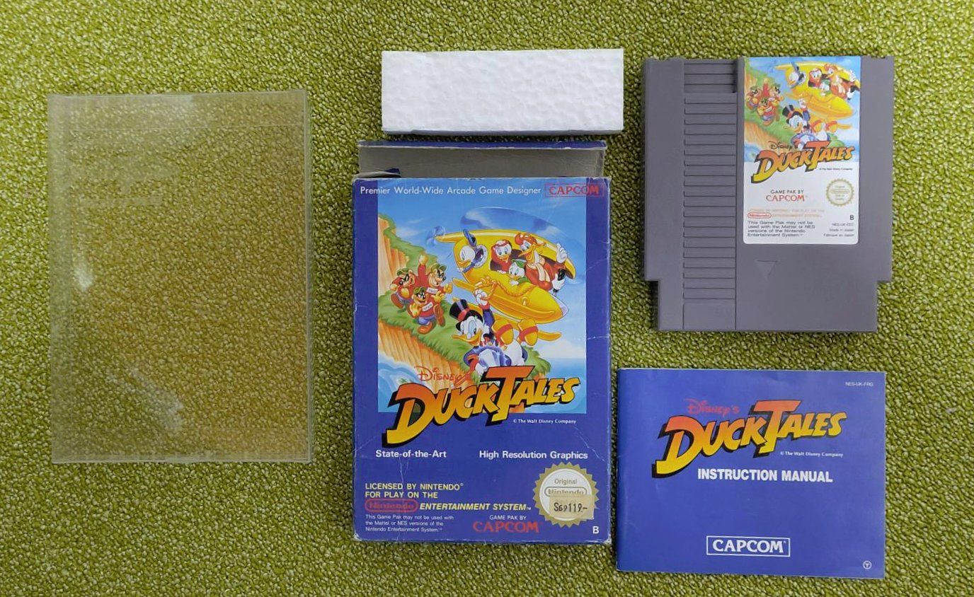 Nintendo Giochi: NES DuckTales Capcom OVP PAL-B / FRG – Usato da Birwinken venduto da GTOrg 3