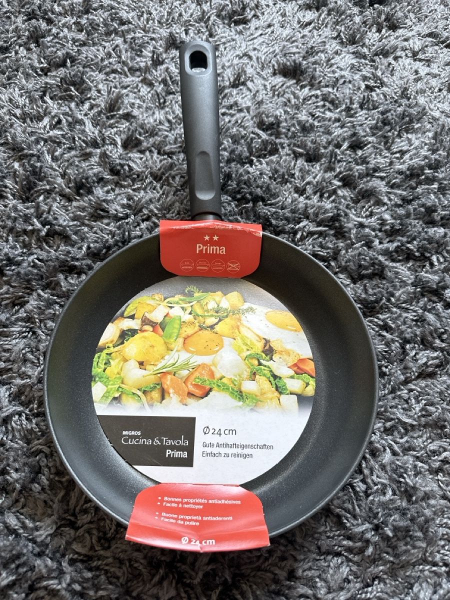 Migros Padelle: Bratpfanne MIGROS Prima 24cm neu – Nuovo e nell'imballaggio originale da Ettingen venduto da slg_4107