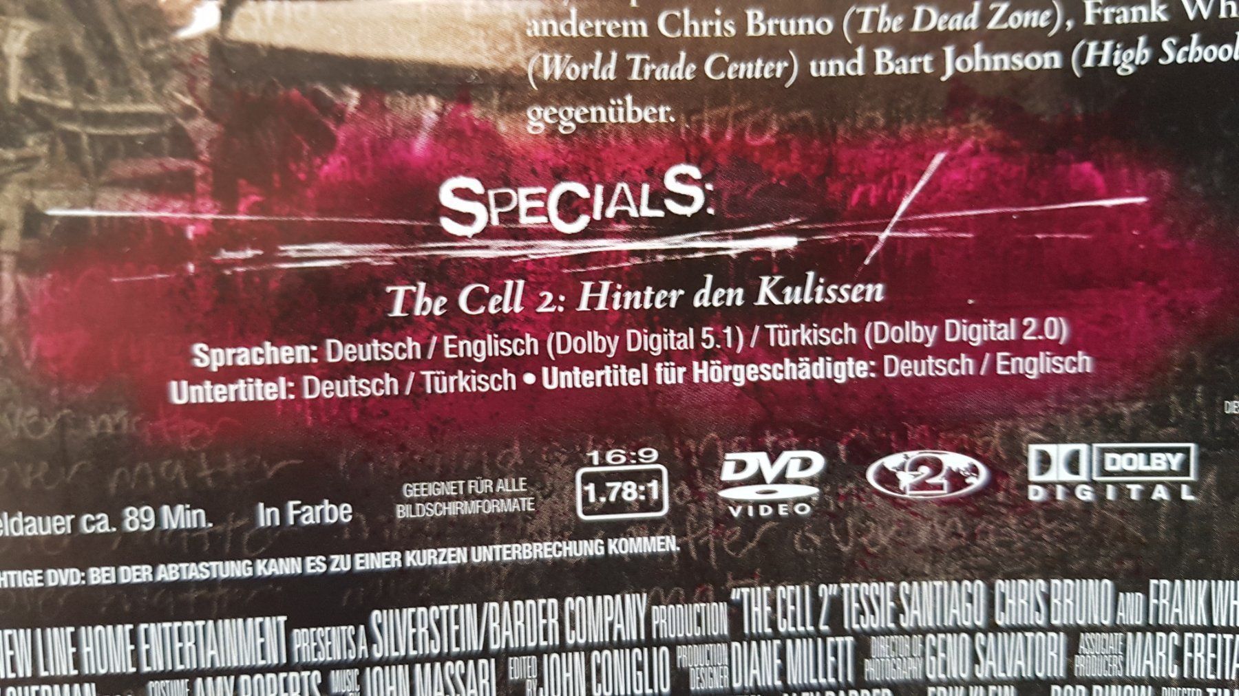 Tous les DVDs: DVD The Cell 2 – D'occasion à Oetwil am See par fineli2 1