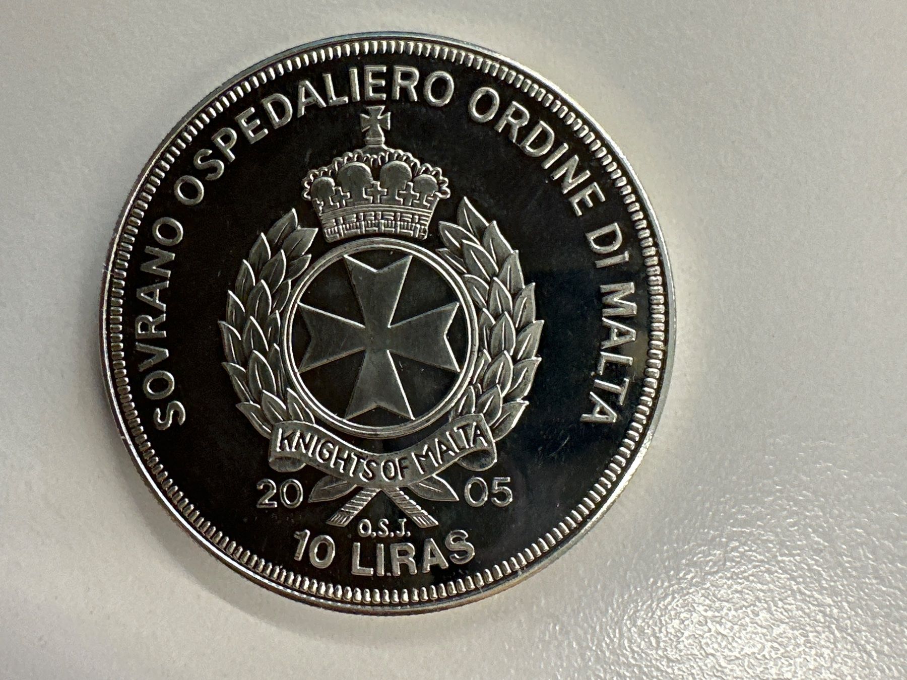 Tutti le monete: 4x10 Liras Malta 2005 Papst – Usato da Herisau venduto da herau 8