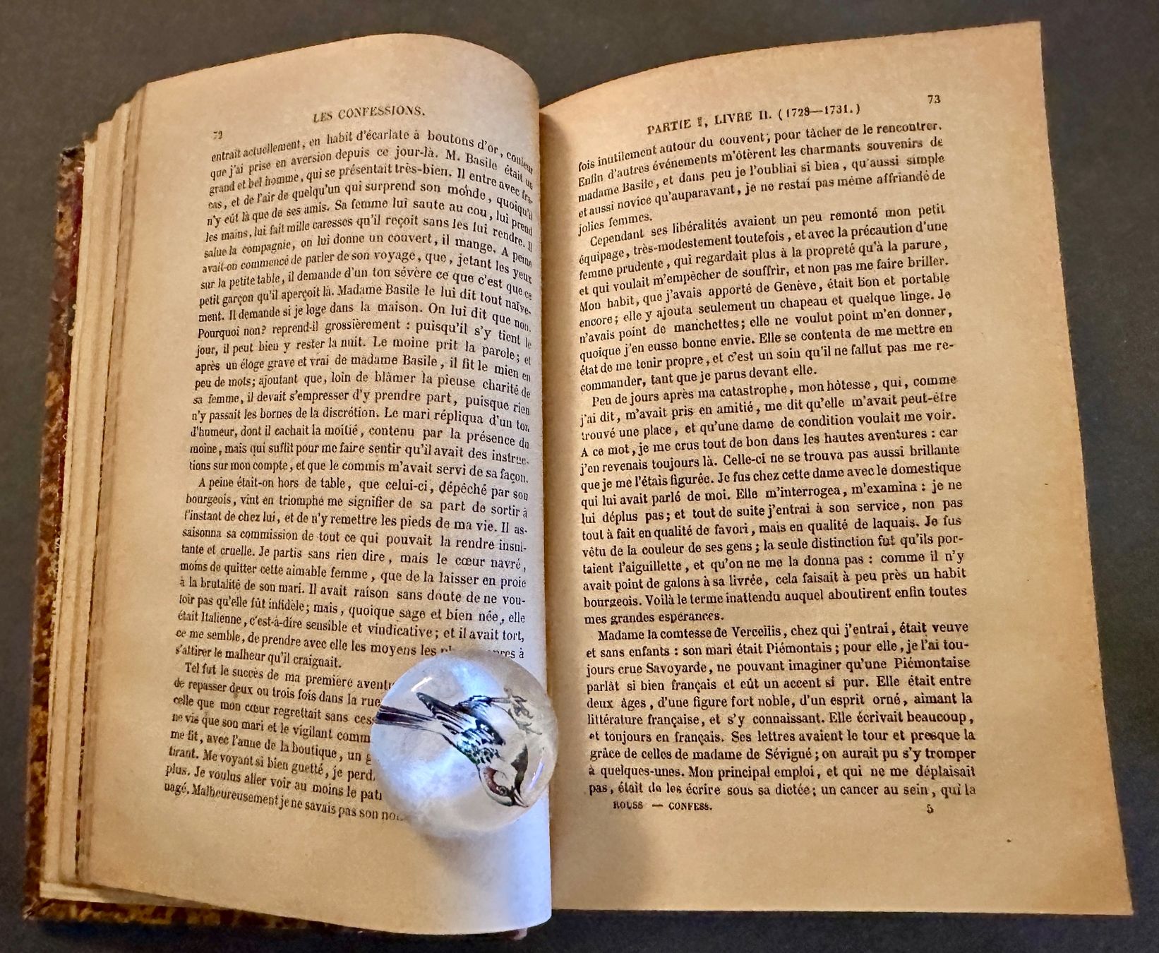 Bücher: J. J. Rousseau: Les Confessions. – Gebraucht aus Zürich von allp 4