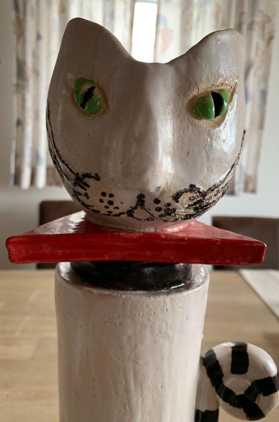 Statuette: Katze getöpfert – Usato da Dintikon venduto da Miro003 4