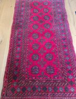 Roter Vintage Teppich, Afghane, guter Zustand AB 1.-