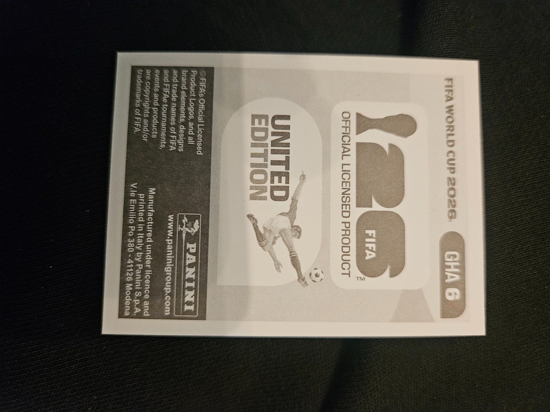 Panini Cartes à collectionner: GHA6 – D'occasion à Würenlingen par Dinli 1