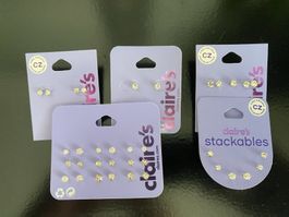 35x Ohr Ring, Boucles d'oreilles avec brillant / Claire's