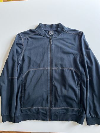 Stone Island Zip Jacke navy blau