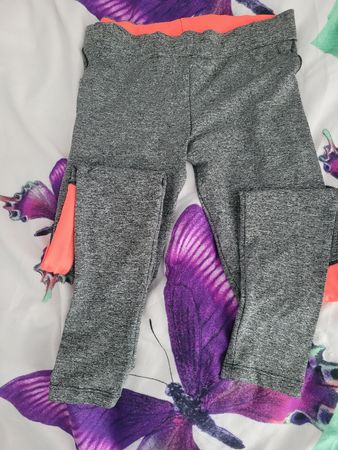 Sport Leggings Gr. S, Grau/Pink - Super Zustand!