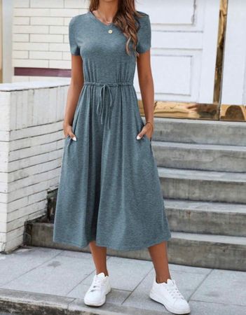 Sommerliches Kleid von Shein, Grösse XL, Top Zustand!