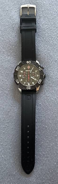 Wenger Orologi: Wenger Roadster Black Night Chronograph – Usato da Gümligen venduto da mat_wh2w 3
