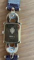 Beschreibung: Elegante Gucci Damenarmbanduhr, Modell 1800L,