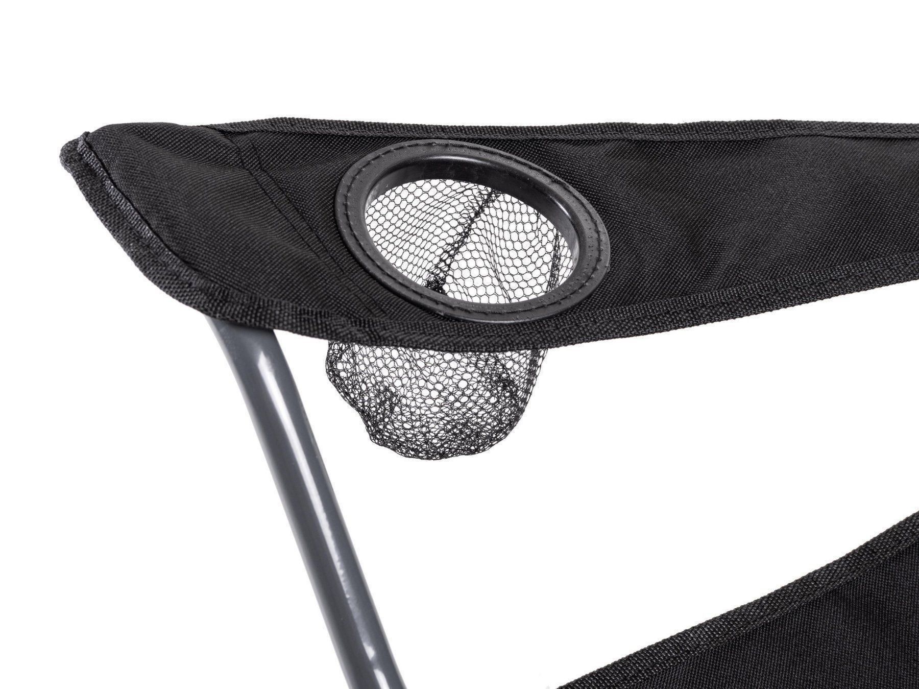 Sgabelli: Campingstuhl Alu 78cm Schwarz – Nuovo e nell'imballaggio originale da Bütschwil venduto da creativelight 1