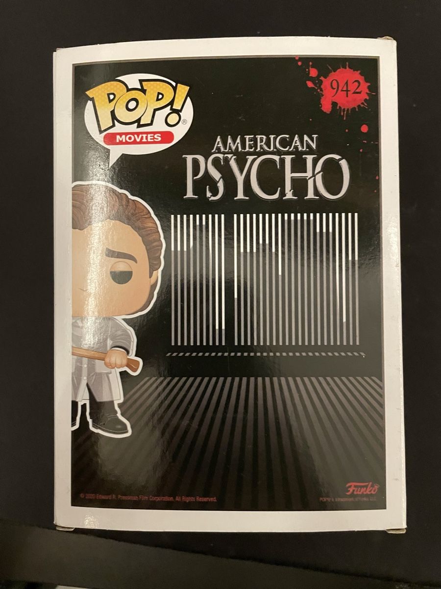 Funko Statuette: Funko Pop American Psycho - Patrick Bateman Chase 942! 57 – Usato da Bioggio venduto da lur_66sm 2