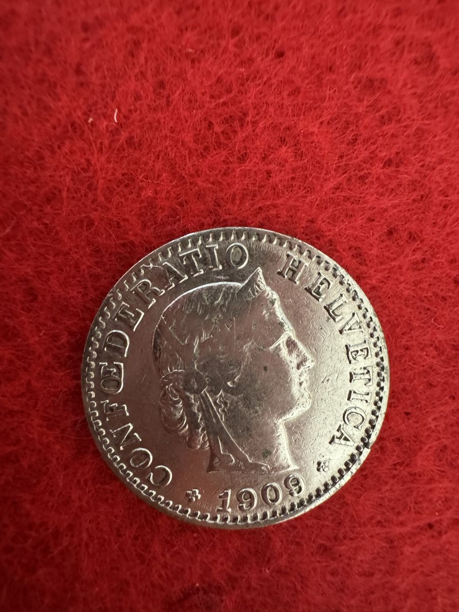 Tutti le monete: Münze CH 20 Rappen 1909 – Usato da Lachen SZ venduto da artbyblondangel 5