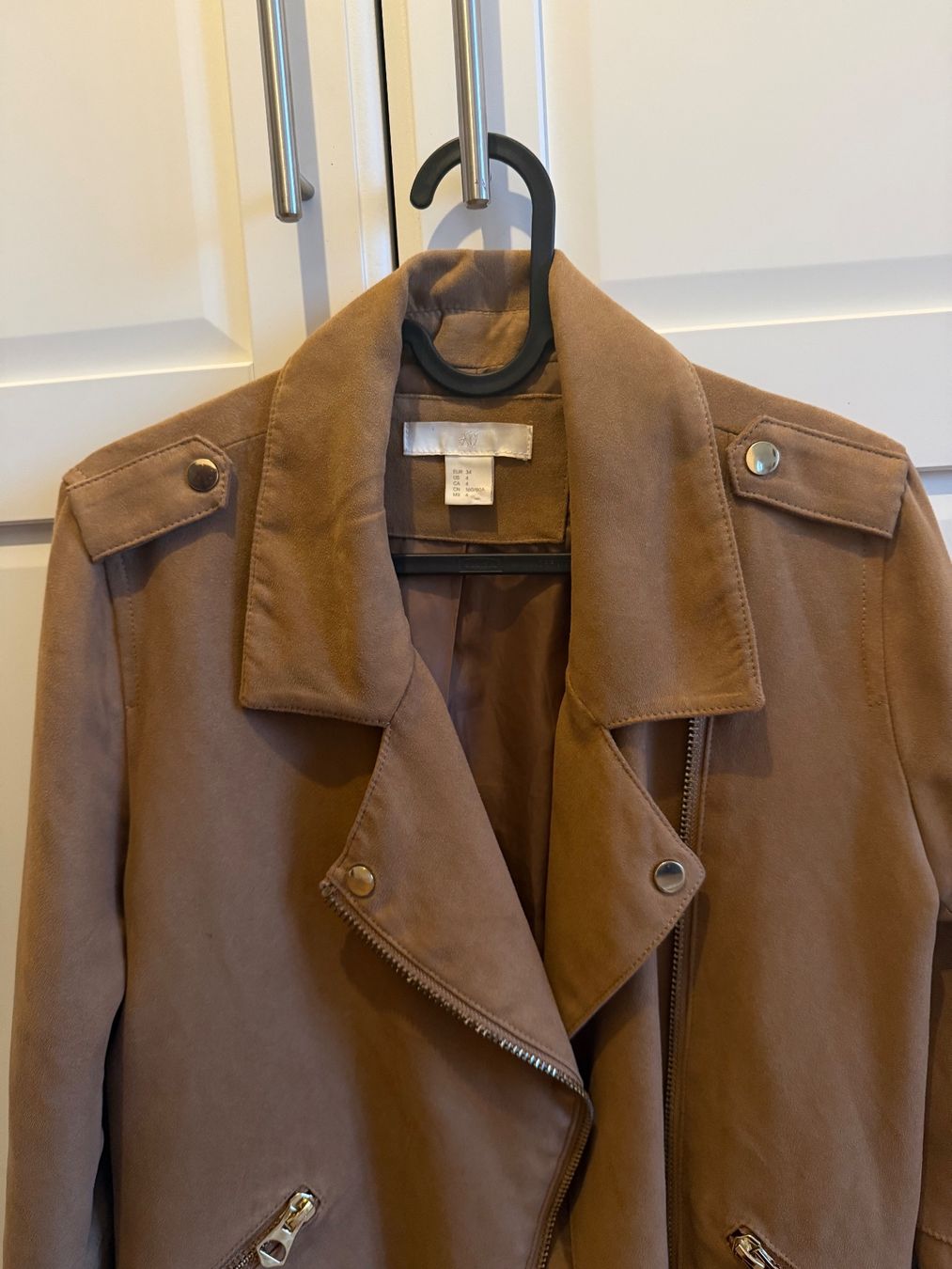 Giacche: H&M BRAUNE BIKERJACKE GRÖSSE 34 – Usato da Bern venduto da epu_vp75 4