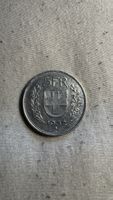 5 Franken 1952 Schweizer Muenze guter Zustand