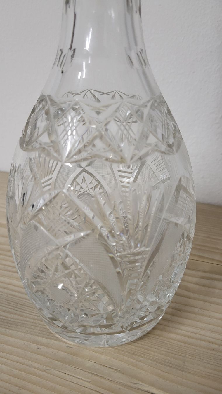 Karaffen: Kristall Karaffe vintage – Gebraucht aus Arbon von barancek01 8