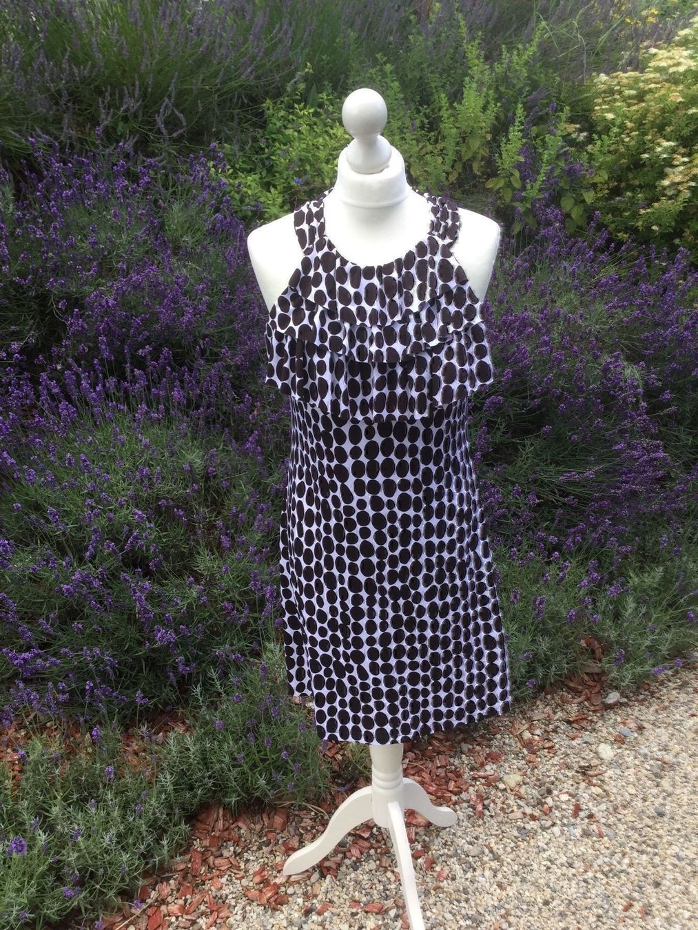 Vestiti: Robe à pois marron EN FOCUS STUDIO, taille S, NEUF – Nuovo e nell'imballaggio originale da Agiez venduto da chouchanelle 5