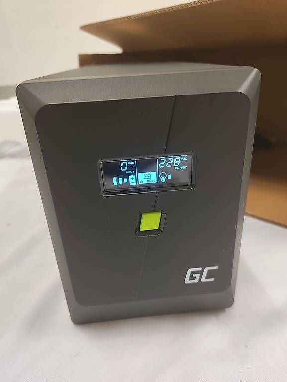 Caricatori & Batterie: Green Cell PowerProof USV 1500VA 1050W – Nuovo e nell'imballaggio originale da St.Gallen venduto da becks0815