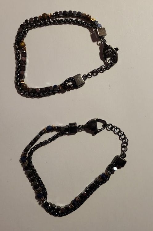 Armbänder & -reifen: 2 Armbänder – Neu (gemäss Beschreibung) aus Selkingen von Mazurit