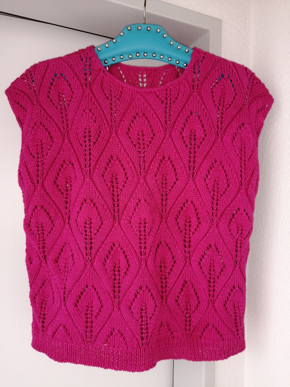 Pulls & Sweat-shirts: Pullover, durchbrochener Pullunder Handstricken – Neuf (Voir description) à Buchrain par nat_pl5p 3