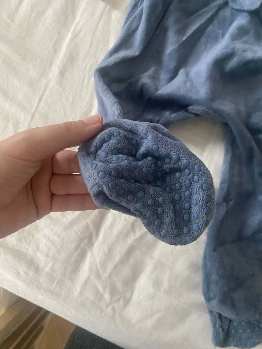 Pyjamas & Ähnliches: Pyjama bébé TEX Basic bleu avec inscription taille 12 mois – Gebraucht aus Lausanne von bab_s576 3