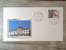TR51 Enveloppe + Timbre Suisse 1986