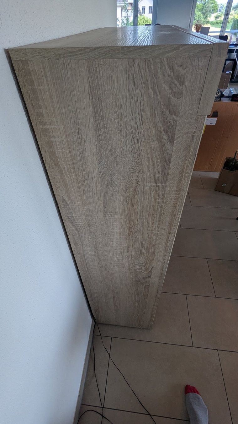 Schränke: Highboard mit Vitrine + Beleuchtung - Sideboard - Schrank – Gebraucht aus Remetschwil von Snuec 6
