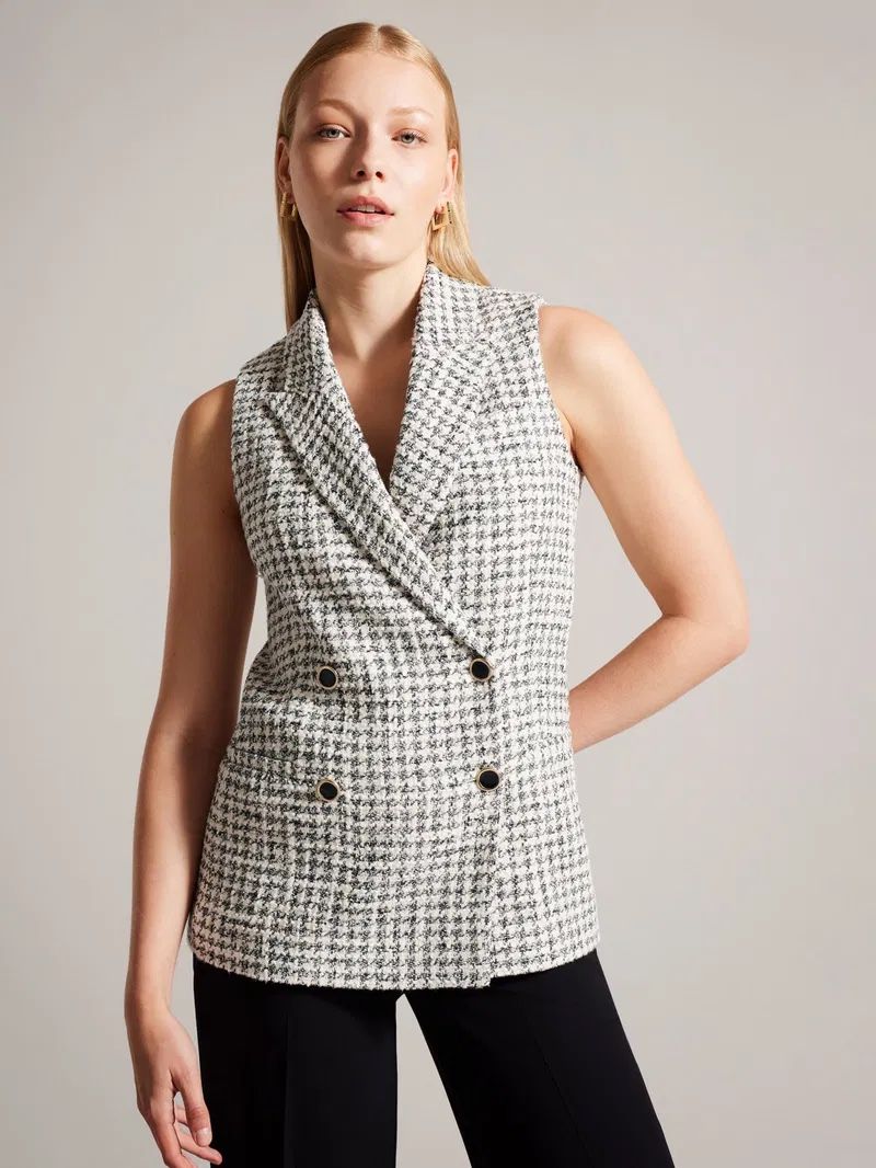 Gilet & Giacche senza maniche: Ted Baker Blazer Vest Size M – Nuovo (secondo la descrizione) da Gisikon venduto da isa_g7cj