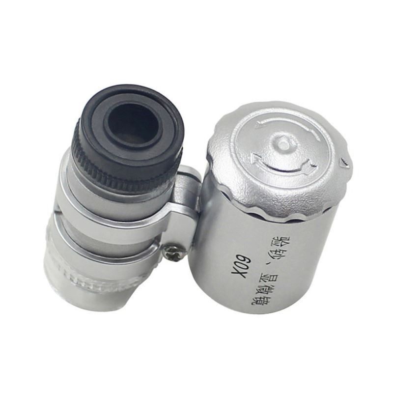 Microscopi: Microscope 60 fois lampe LED Mikroskop 60 Mal – Nuovo e nell'imballaggio originale da Delemont venduto da Superchoice 1