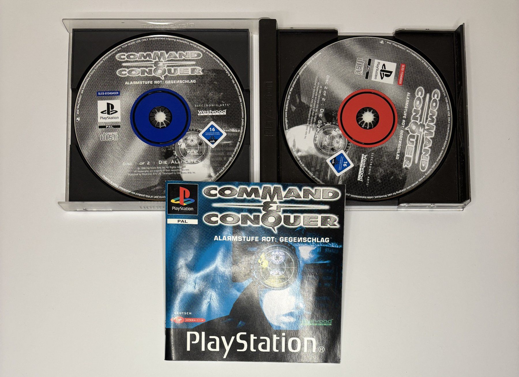 Spiele: PS1 - Command & Conquer Alarmstufe Rot: Gegenschlag – Gebraucht aus Allschwil von Bullach 1