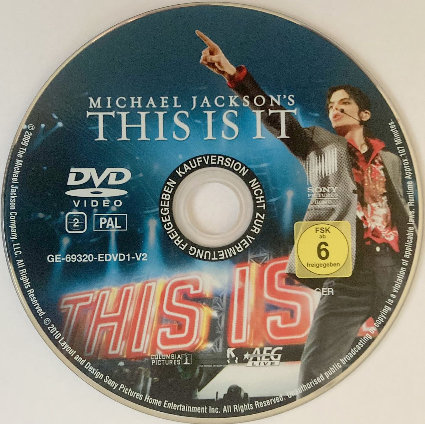Tutti i DVDs: MICHAEL JACKSON - THIS IS IT – Usato da Bottens venduto da hotter-than-hell 2