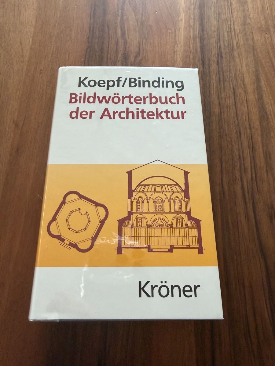 Libri: Bilderwörterbuch der Architektur Koepf Binding – Usato da Sursee venduto da Dersempacher