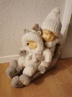 Süsser Winterdeko Kinder Schlitten ❄️