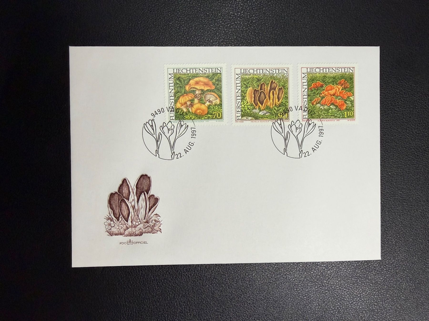 Alle Briefmarken: Liechtenstein FDC 1997 – Gebraucht aus oberrüti von jeanmei