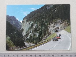 San Bernardino Strasse (N13), bei RANIA, Auto, Oldtimer