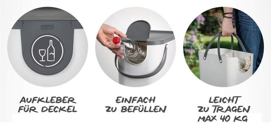 Rotho Cestini per rifiuti: Recycling Boxen – Usato da Muotathal venduto da Andreabo2 1