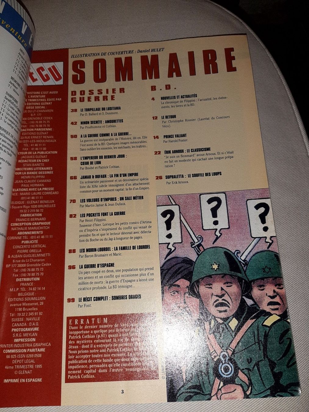 Riviste & Magazine: Magazine VECU – Usato da Le locle venduto da juliensaran 1