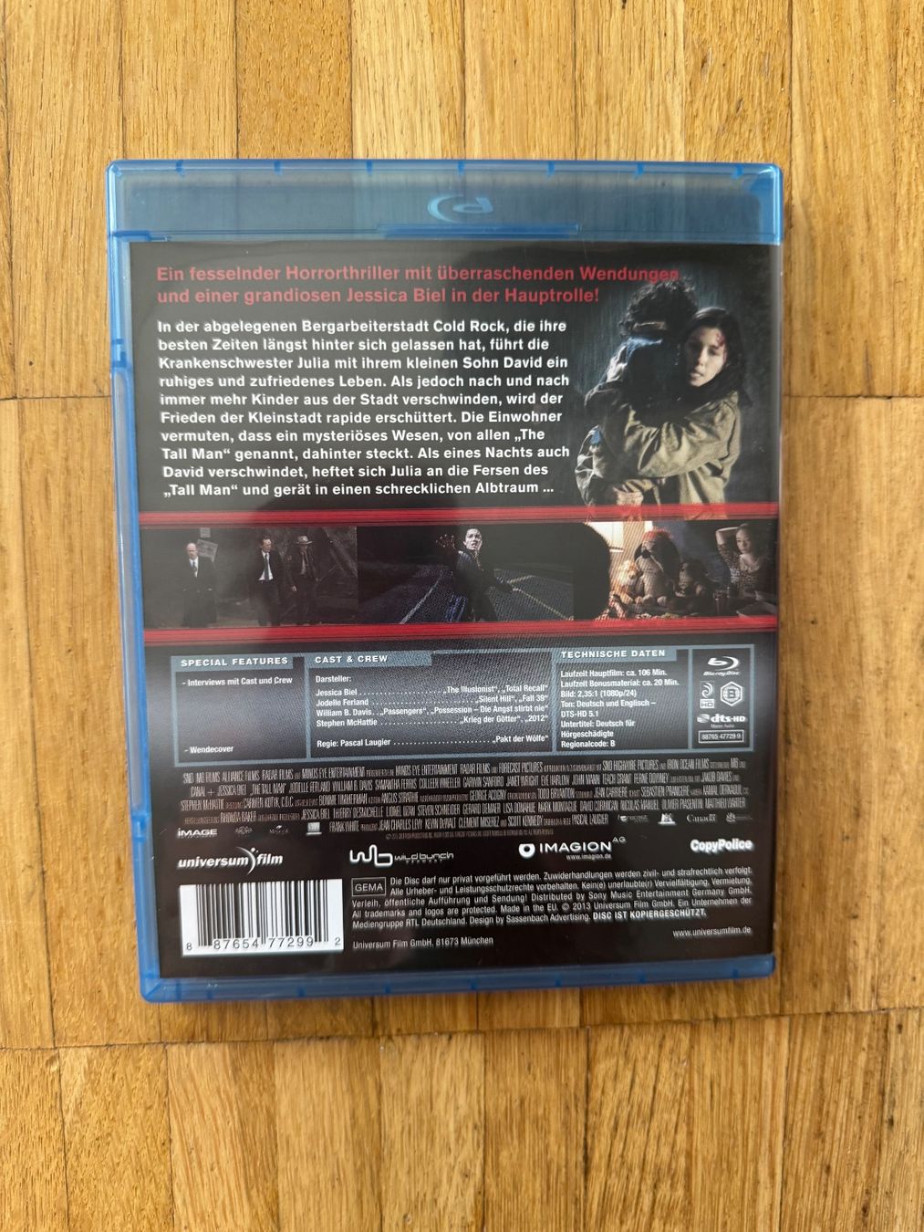 Alle DVDs: THE TALL MAN. (BLU-RAY). PASCAL LAUGIER – Gebraucht aus Basel von san_2qlq 1