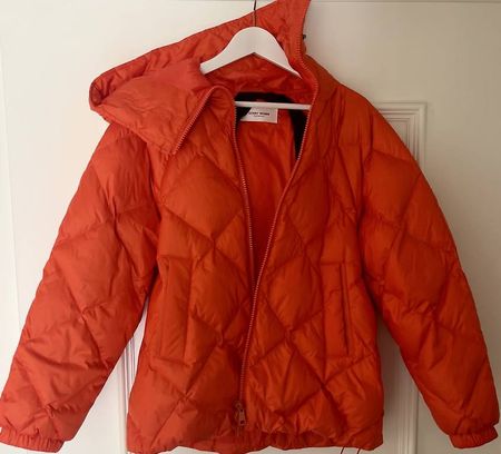 Daunen Jacke Gerry Weber, Grösse L, chic in Orange